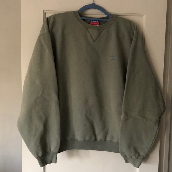 Champion Other - Champion Men’s crew neck sweatshirt. Sage green. Can be unisex. Size XL/TG. EUC